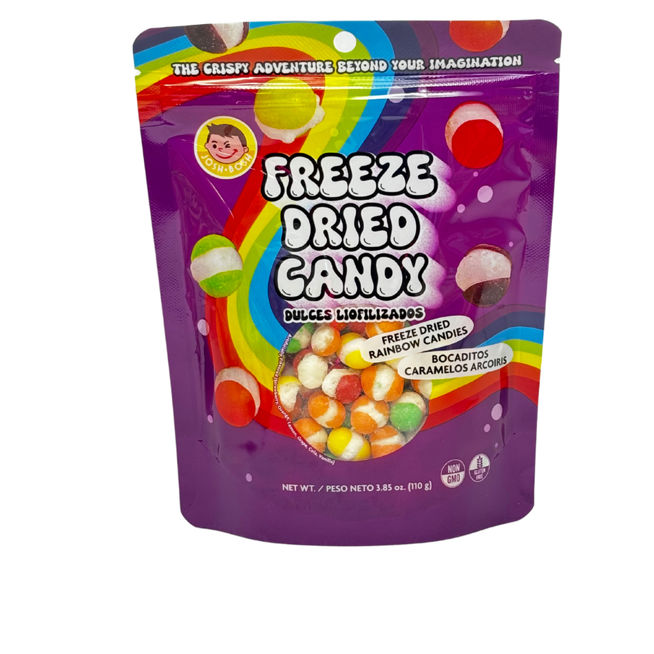 Josh Bosh Freeze Dried Rainbow Candy 3.85oz