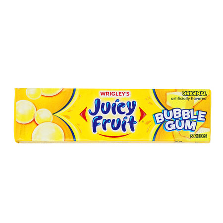 Juicy Fruit Bubble Gum 5pcs 