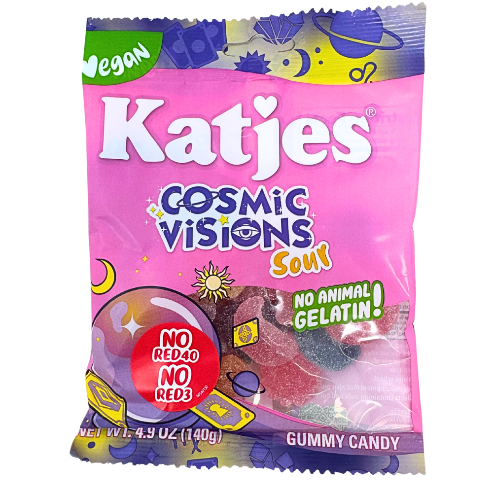 Katjes Cosmic Visions Sour Gummies - 140g