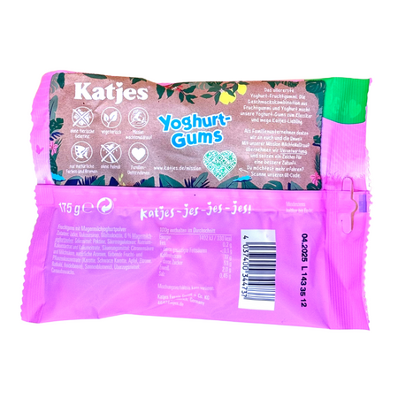 Katjes Yoghurt-Gums 175g - 22 Pack
