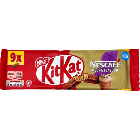 Kit Kat Nescafe Mocha Flavor 9bars - 186.3g