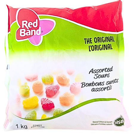Koala-Red Band Assorted Sours Candies - 1 kg