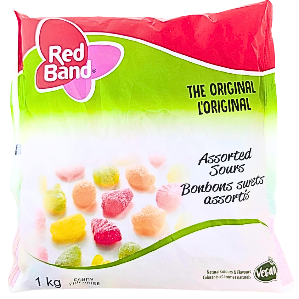 Koala-Red Band Assorted Sours Candies - 1 kg