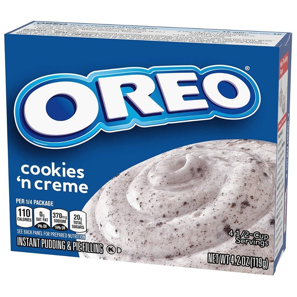 Jell-O Oreo Instant Pudding Mix 4.2oz 