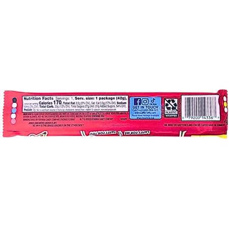 Laffy Taffy Cherry Candy - 1.5 oz.