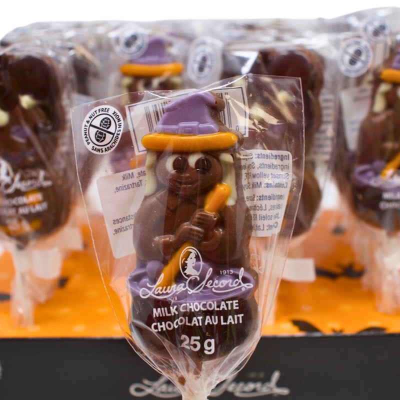 Laura Secord Halloween Chocolate Pops 25g - 25 Pack