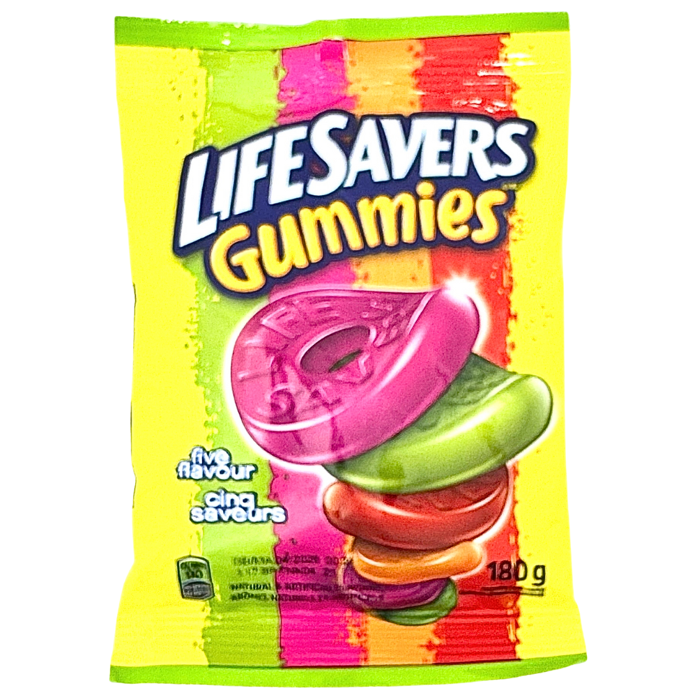 Lifesavers Five Flavour Gummies - 180g