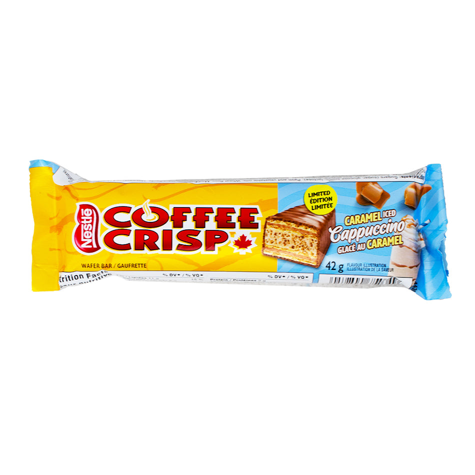 Coffee Crisp - Iced Caramel Cappuccino 42g - 24 Pack