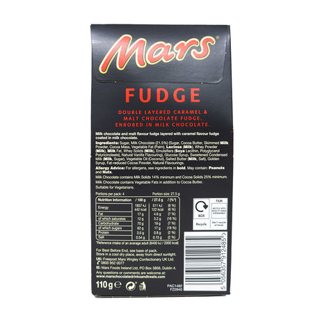 Mars Fudge Carton (UK) 100g  
