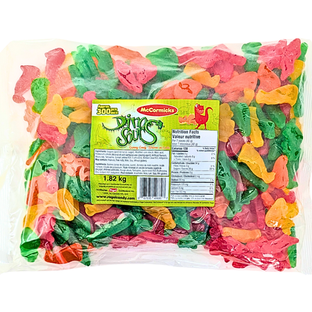 McCormick's Dino-Sours Candy-1.8 kg