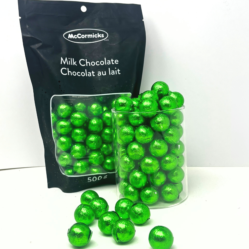 McCormicks Green Chocolate Balls - 500g 
