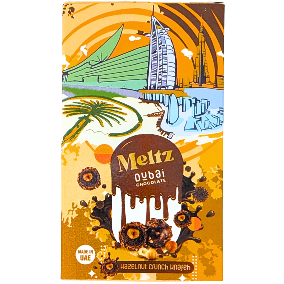 Meltz Dubai Chocolate Hazelnut Crunch Knafeh - 75g