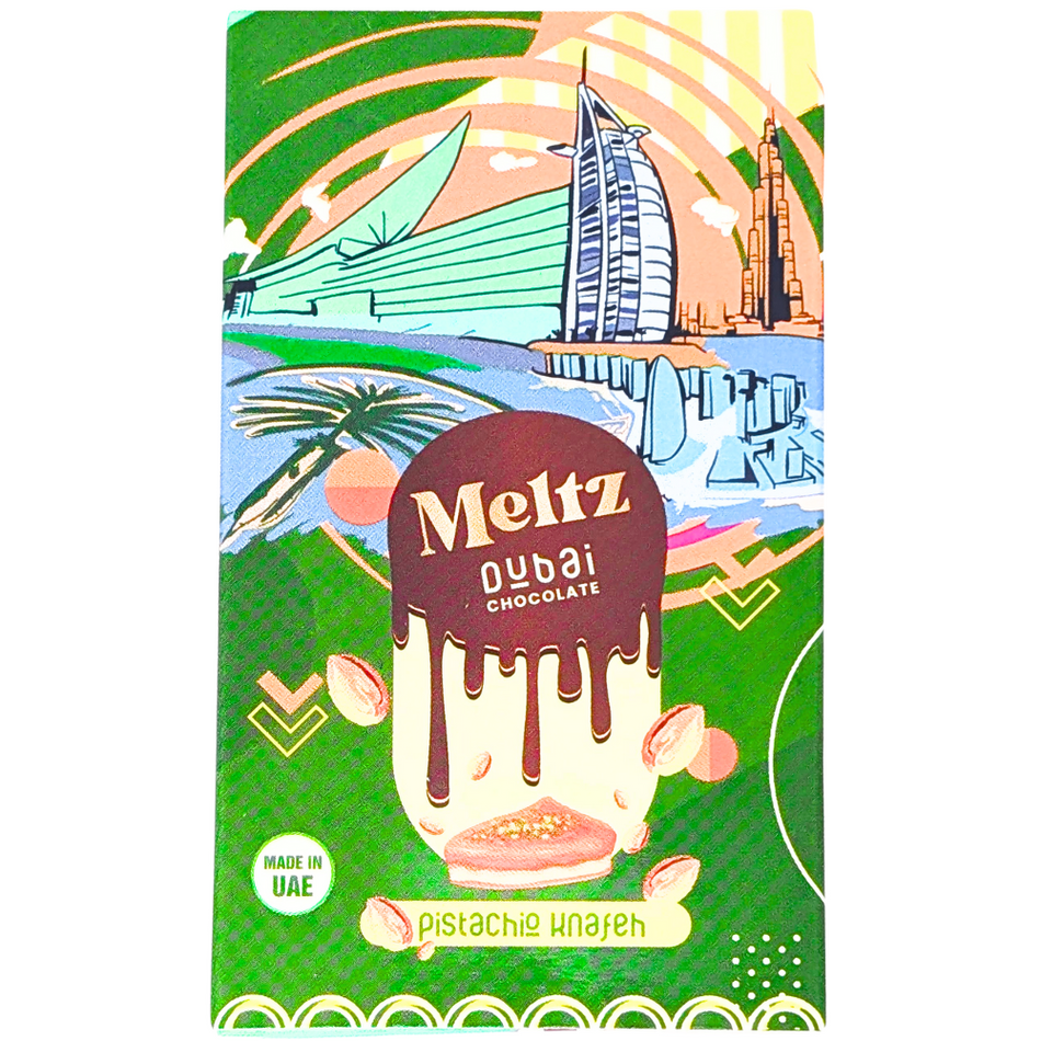 Meltz Dubai Chocolate Pistachio Knafeh - 75g