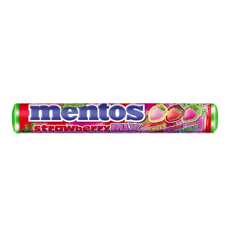 Mentos Strawberry Mix 37.5g - 40 Pack
