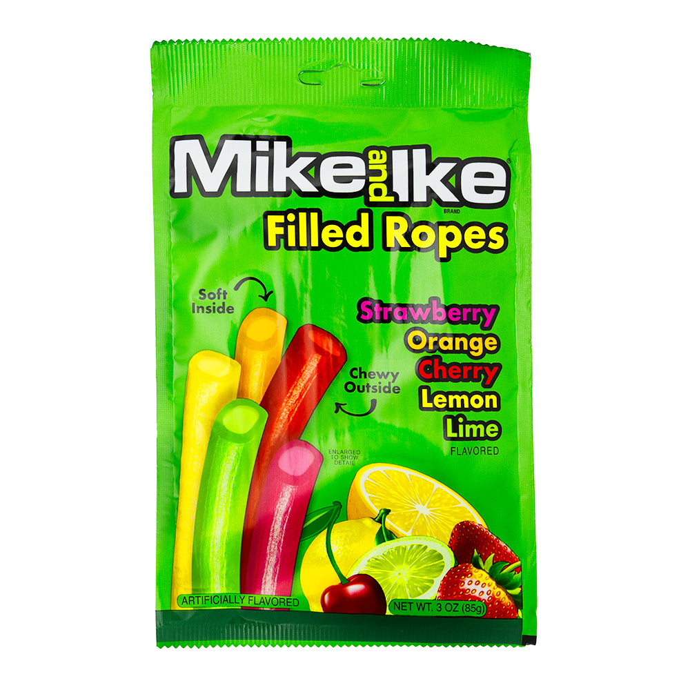 Mike and Ike Filled Ropes 3oz | Candy District