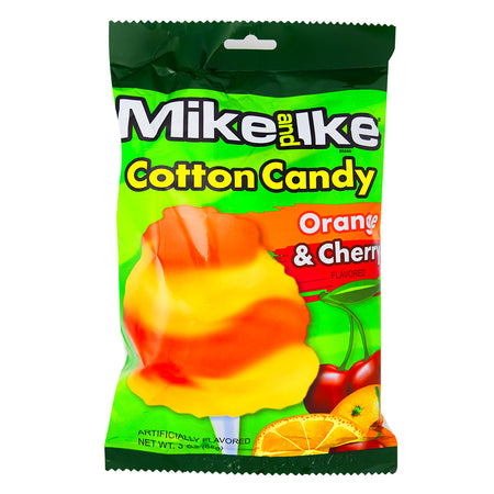 Mike and Ike Cherry & Lime Cotton Candy - 3oz 