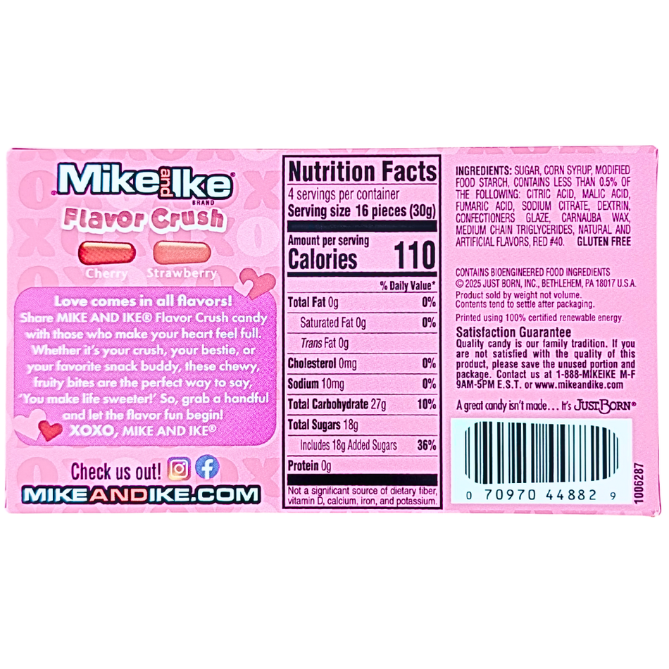 Mike and Ike Flavor Crush - 4.25oz