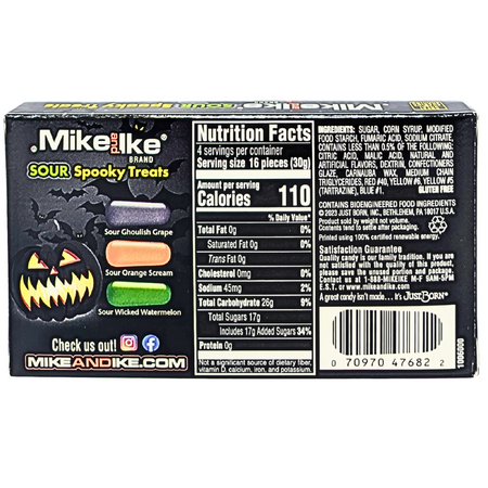 Mike and Ike Sour Spooky Treats - 4.25oz
