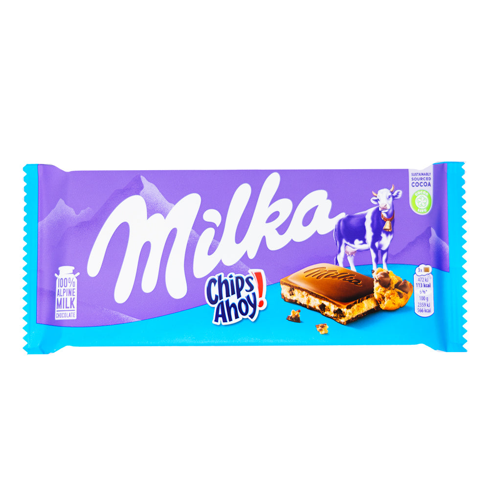 Milka Chips Ahoy! Milk Chocolate Bar 100g