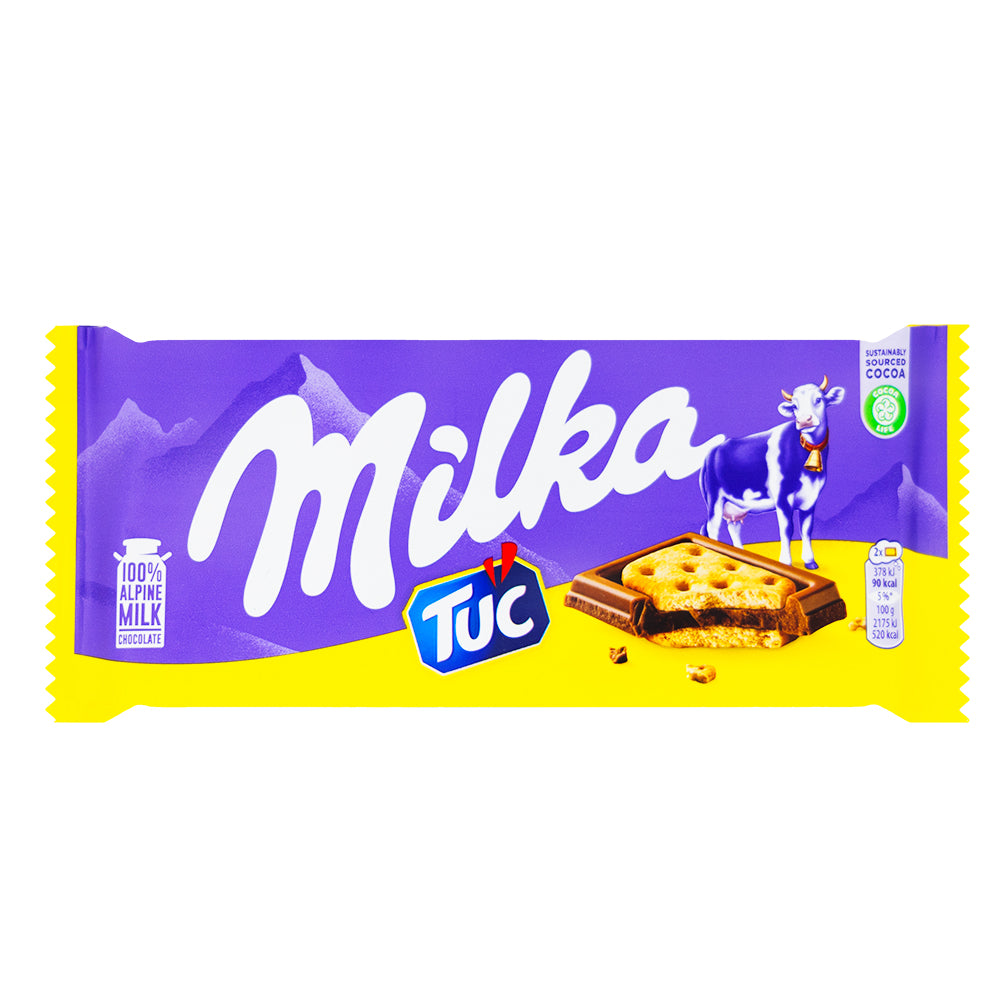 Milka Tuc Milk Chocolate Bar - 87g