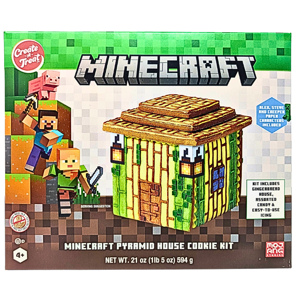 Minecraft House Cookie Kit - 594g