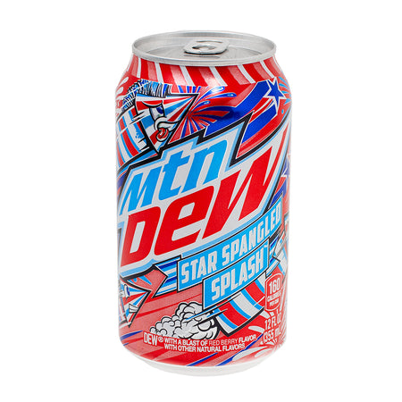 Mountain Dew Star Spangled Splash 355mL - 12 Pack 