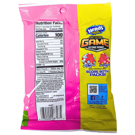 Nerds Gummy Clusters Cherry Lemonade Blitz - 5oz