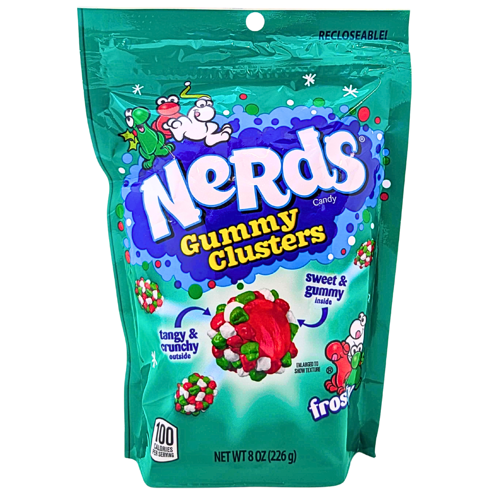 Nerds Holiday Frosty Gummy Clusters - 8oz