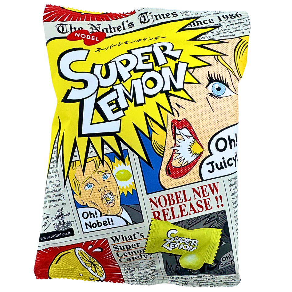 Nobel Super Lemon Candy (Japan) - 88g