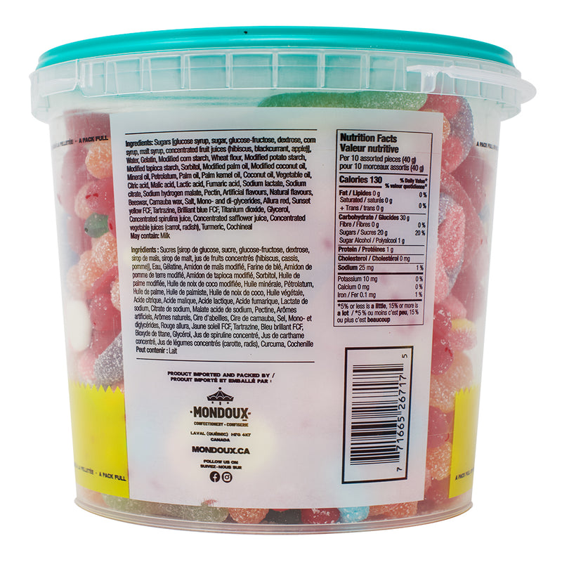 Sweet Sixteen Original 1.75kg - 4 Pack Nutrition Facts Ingredients