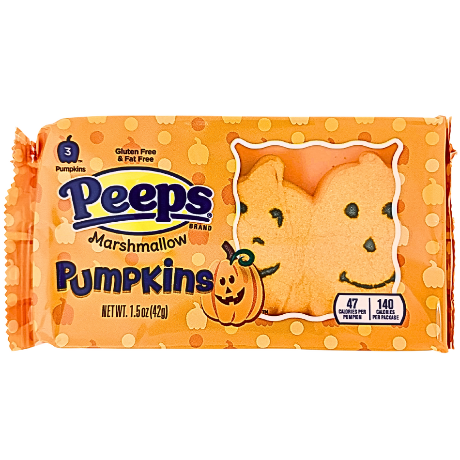 Peeps Marshmallow Pumpkins - 1.5oz