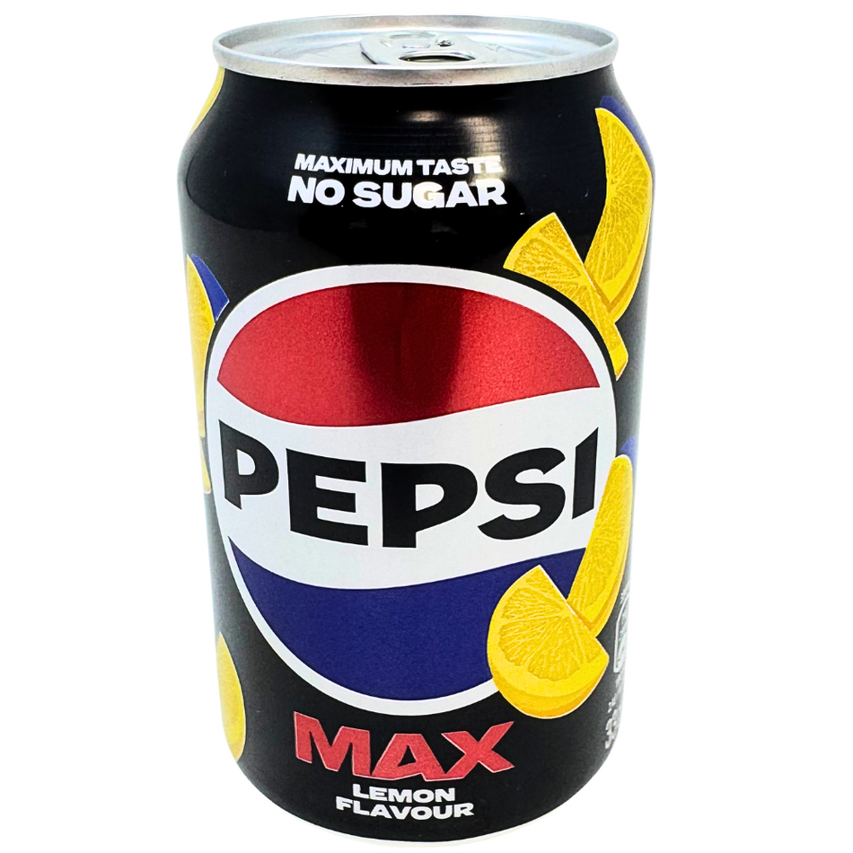 Pepsi MAX Lemon No Sugar - 330mL