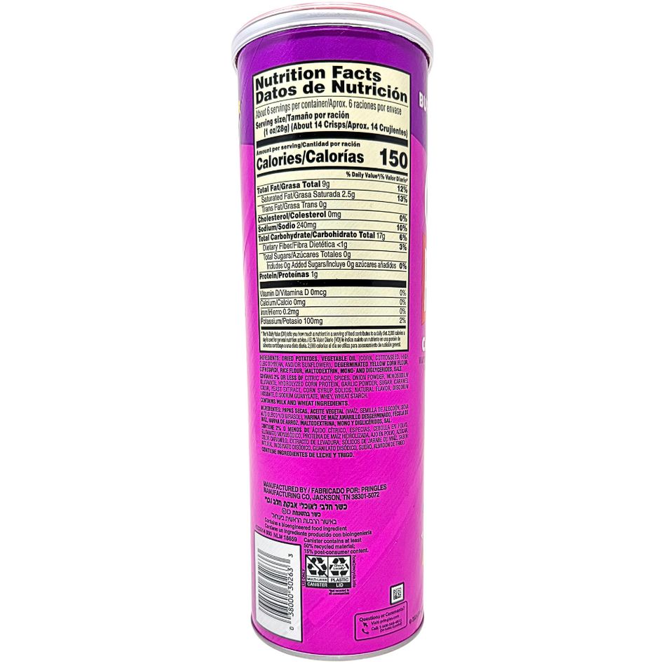 Pringles Carnitas Taco - 5.5oz
