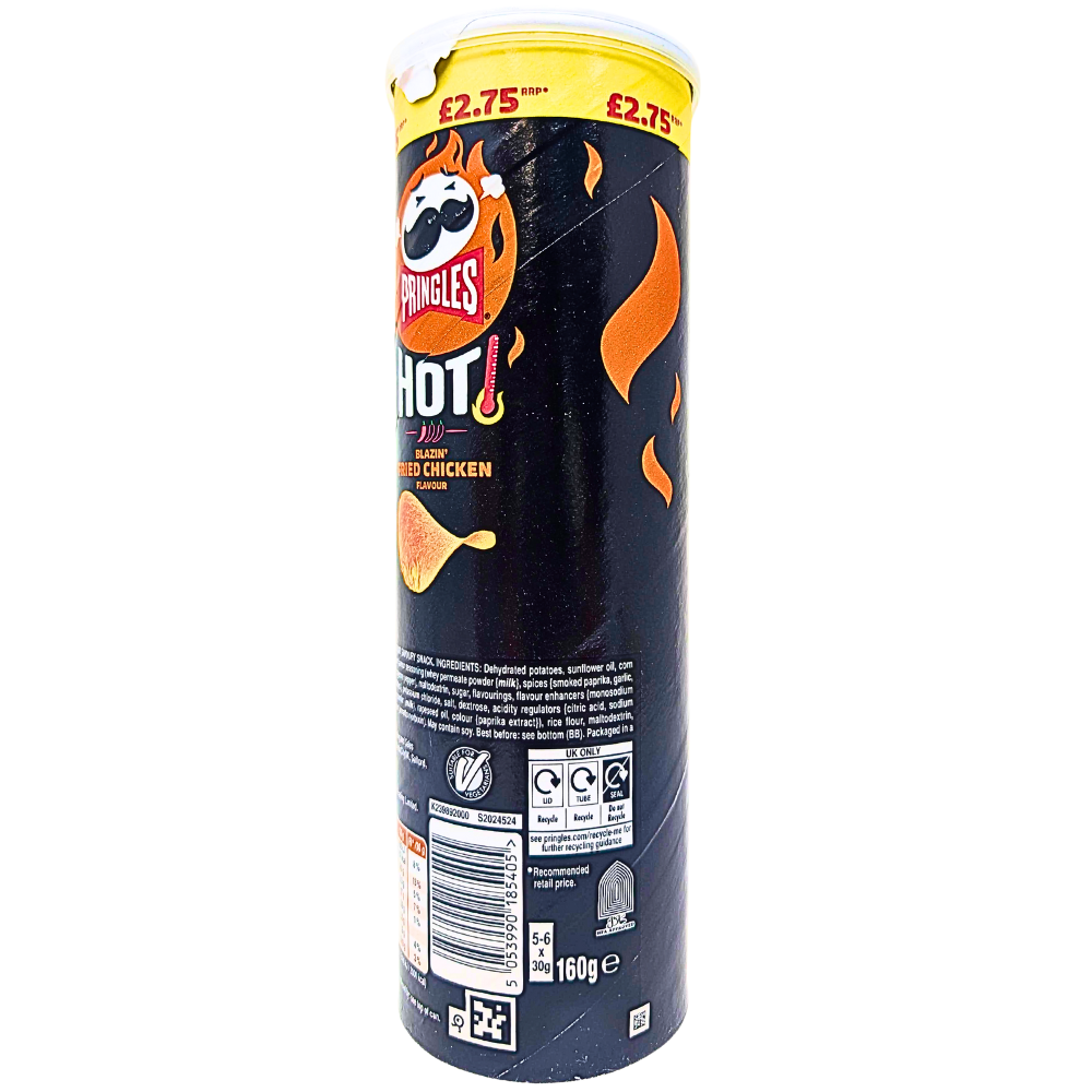 Pringles Hot Blazin' Fried Chicken (UK) - 160g