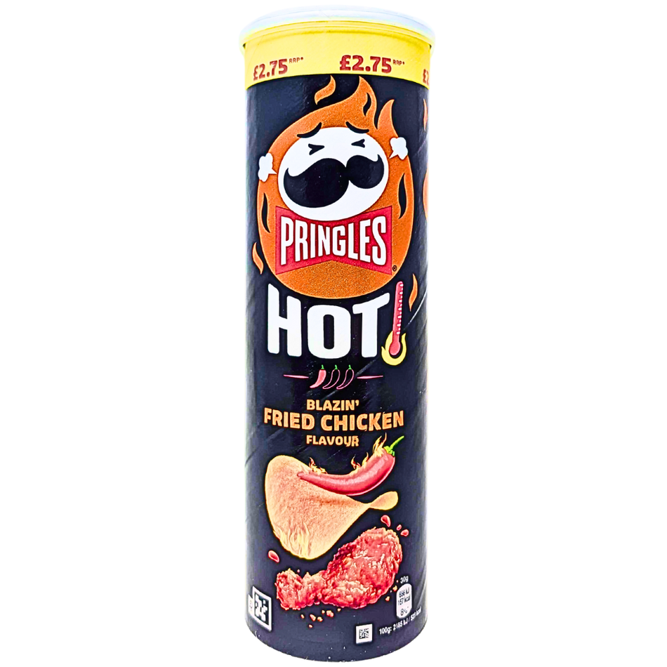 Pringles Hot Blazin' Fried Chicken (UK) - 160g