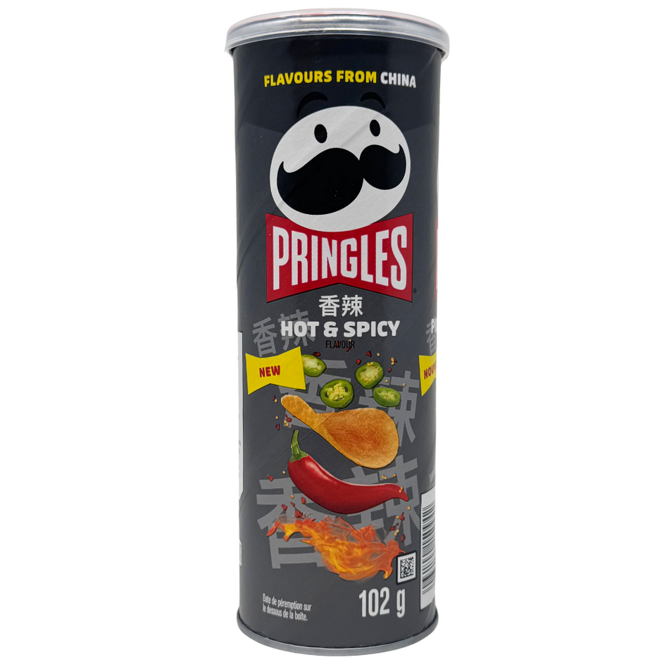 Pringles Hot & Spicy 102g - 12 Pack