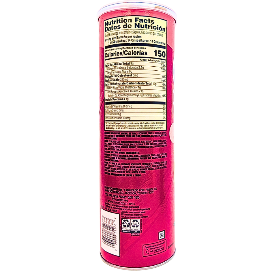 Pringles Smoky Bacon - 5.5oz