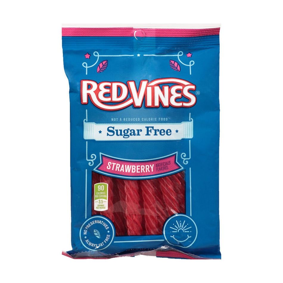 Red Vines Strawberry Licorice Twists Sugar Free 5 oz 