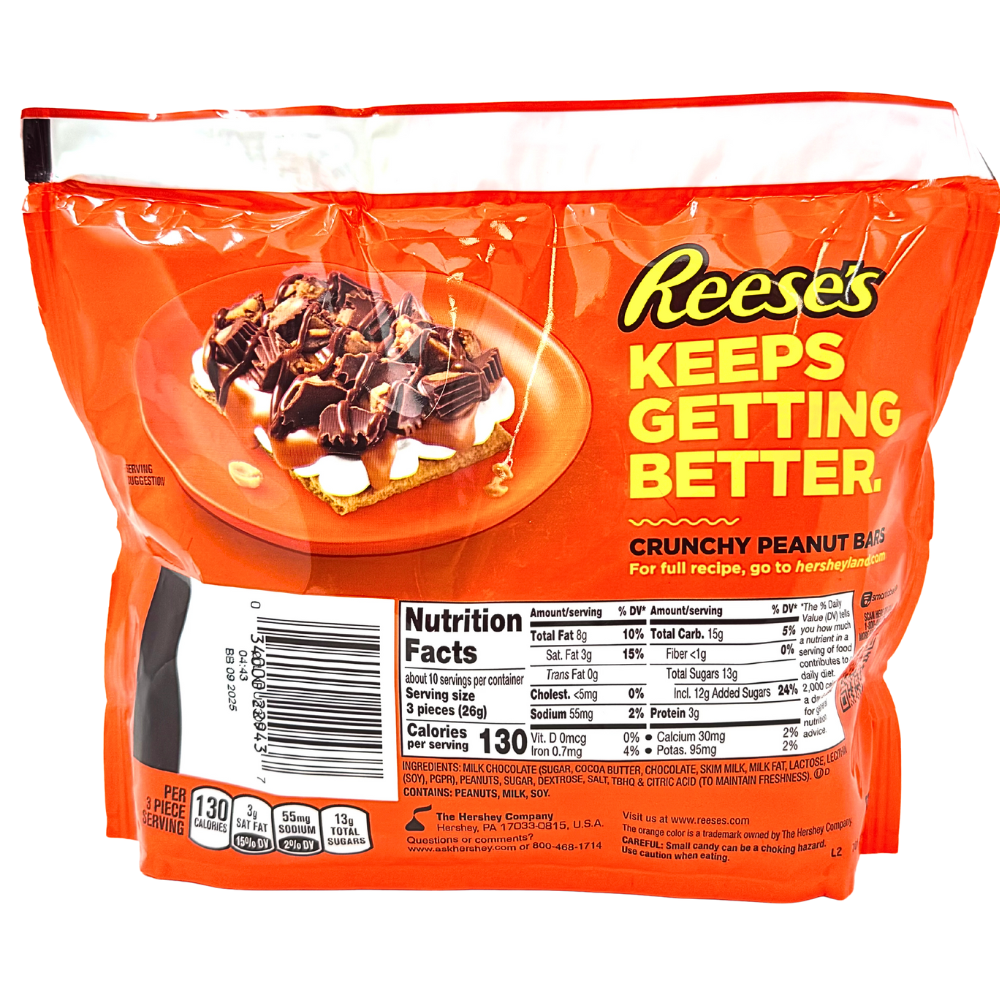 Reces Crunch Reese's Crunchy Peanuts Miniature Cups Share Pack | Candy District