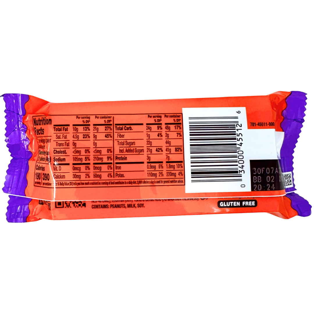 Reese's PB&J Grape Big Cup King size 2.8oz - 16 Pack
