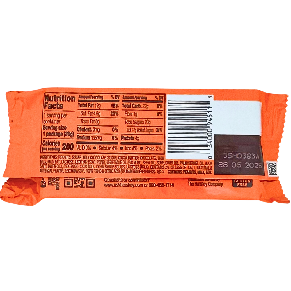 Reese's Werewolf Tracks Peanut Butter Cups - 1.4oz
