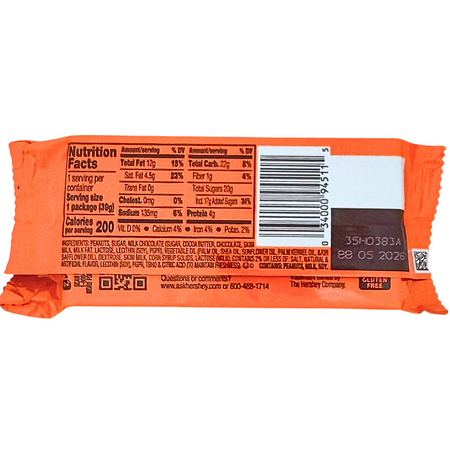 Reese's Werewolf Tracks Peanut Butter Cups - 1.4oz