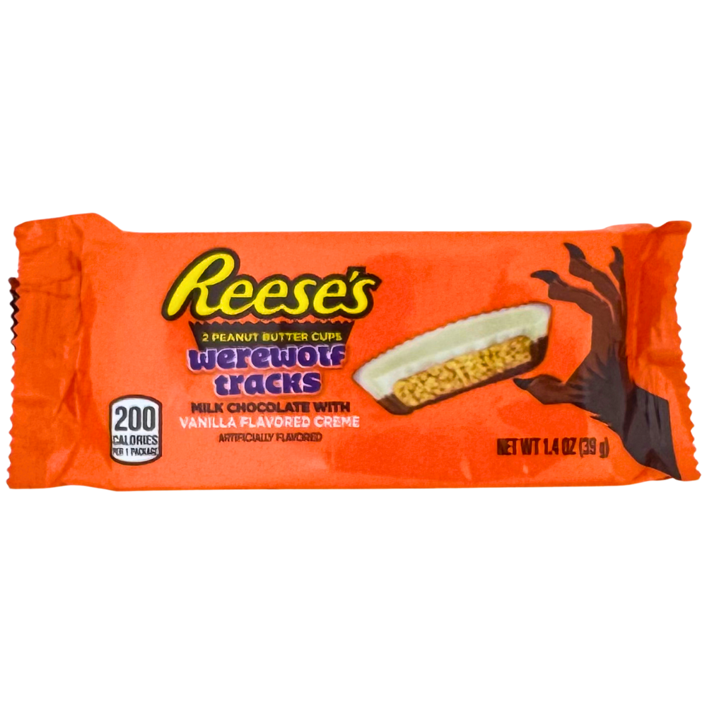 Reese's Werewolf Tracks Peanut Butter Cups - 1.4oz