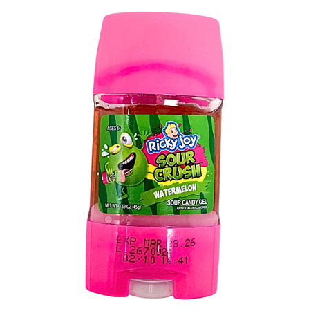 Ricky Joy Sour Crush Candy Gel Watermelon/ Green Apple - 1.59oz