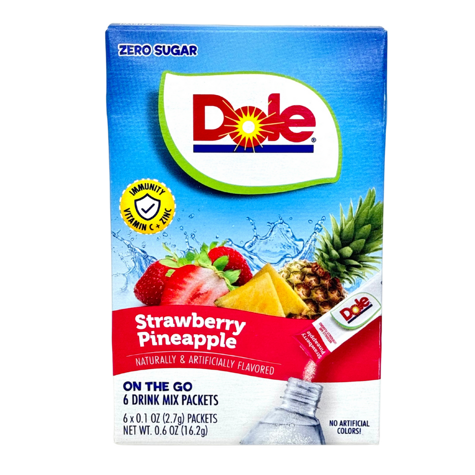 Singles To Go Dole Strawberry Pineapple - 12 Pack