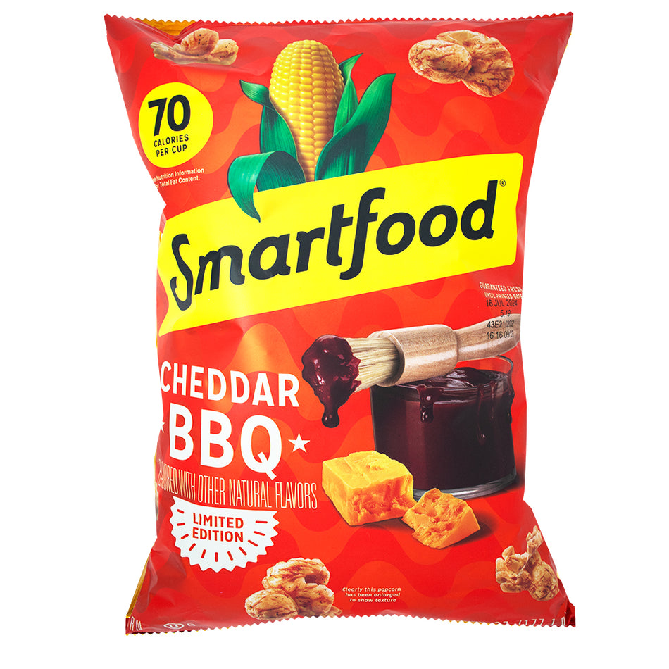 Smartfood Cheddar BBQ Chips 177g - 1 Bag