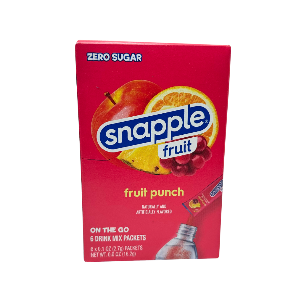 Snapple Singles To Go Zero Sugar Fruit Punch | Candy District