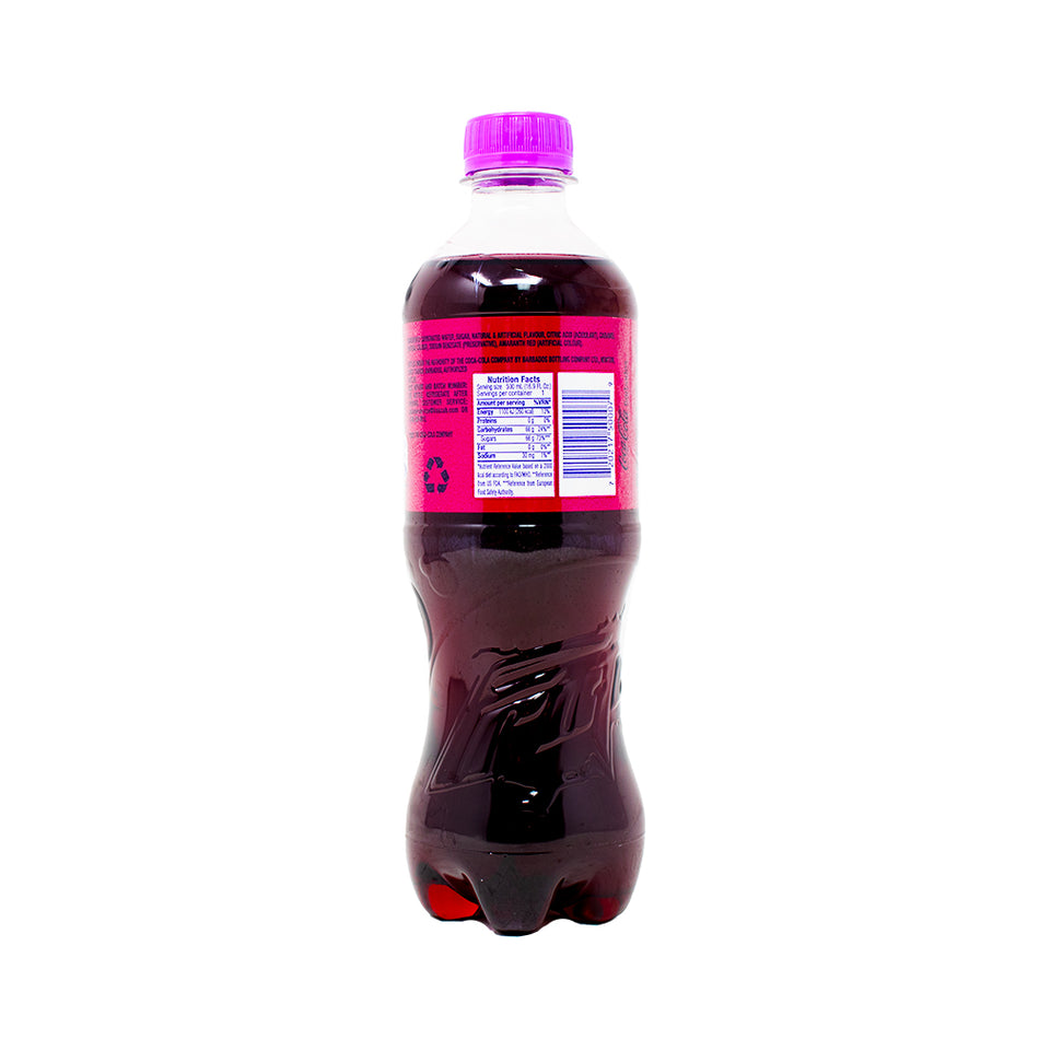 Frutee Sorreal Rush Soda (Barbados) 500mL - 24 Pack Nutrition Facts Ingredients