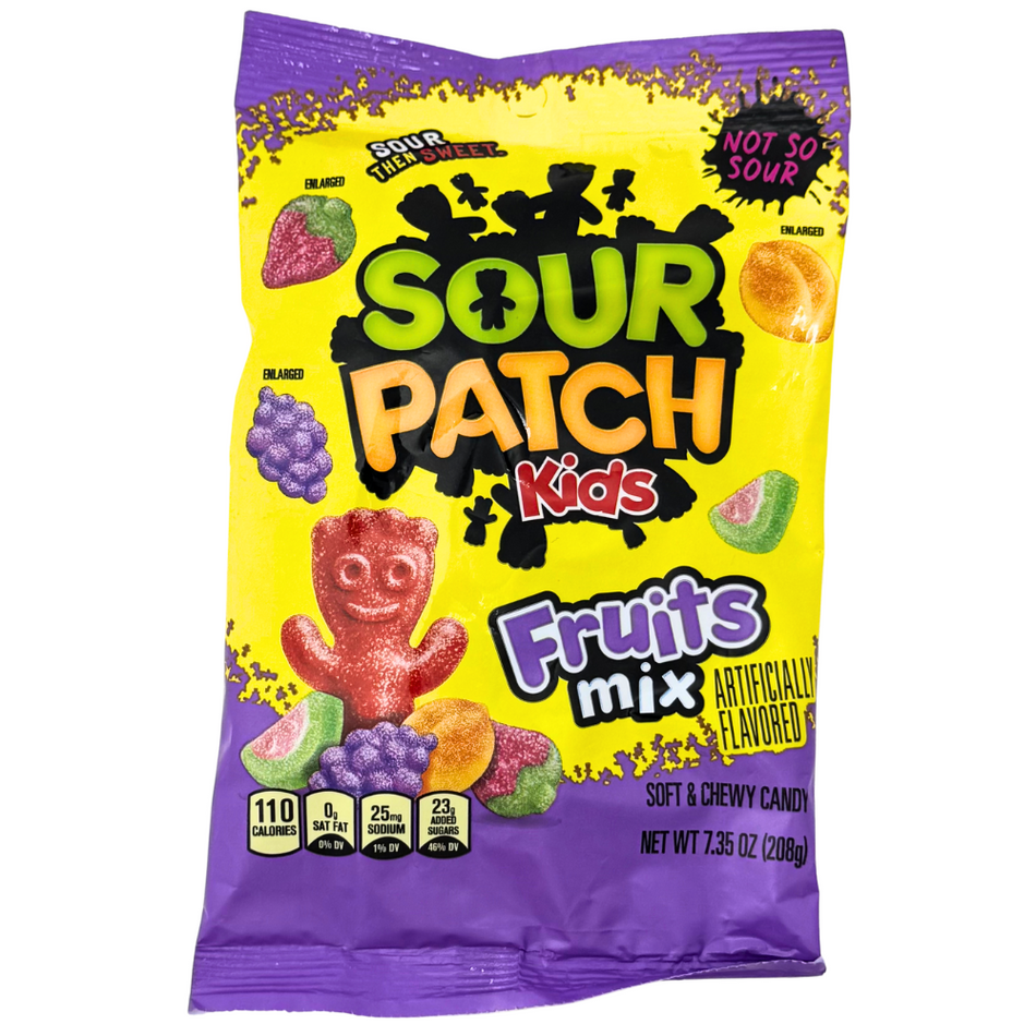 Sour Patch Kids Fruit Mix 7.35oz - 12 Pack