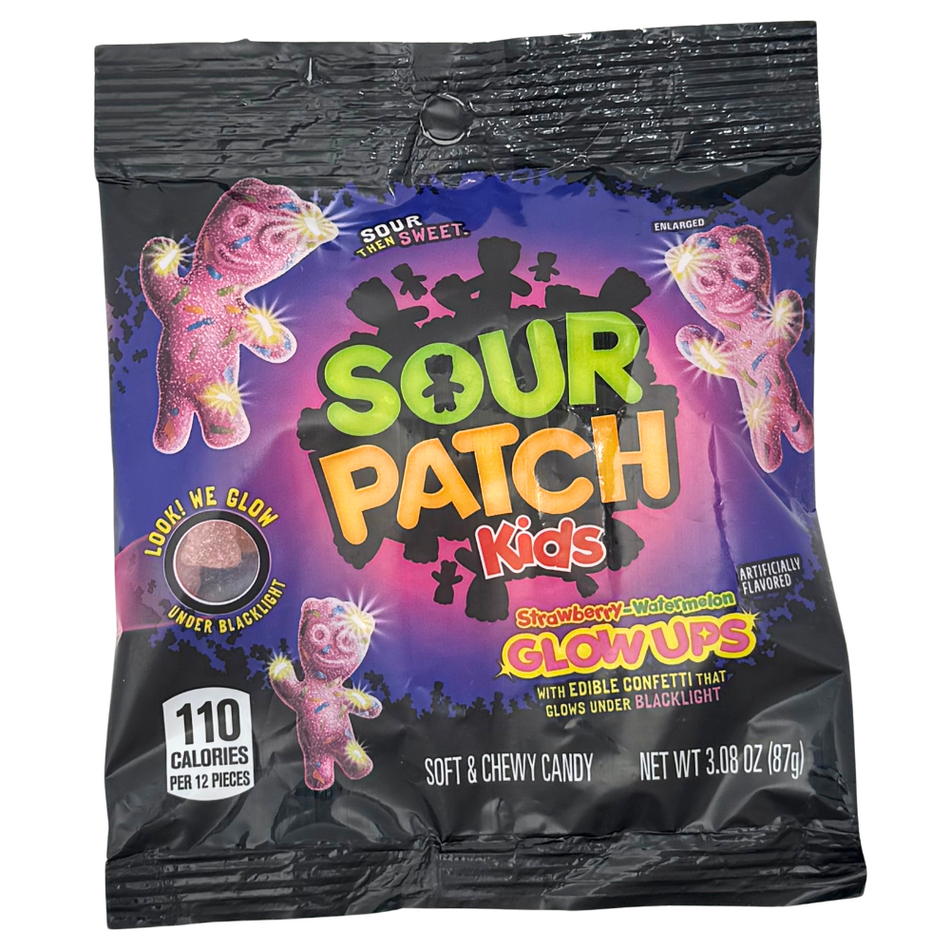 Sour Patch Kids Glowups 3.08oz - 12 Pack